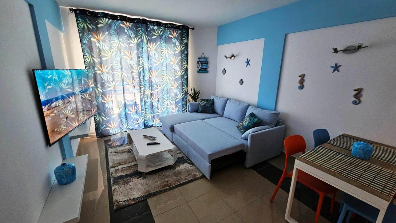 Blue Bay Paradise - Beach Front Apartment With Sea View بلايا بارايسو المظهر الخارجي الصورة